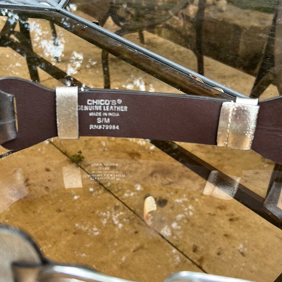 Chicos Leather Belt (never worn) - Picture 10 of 14